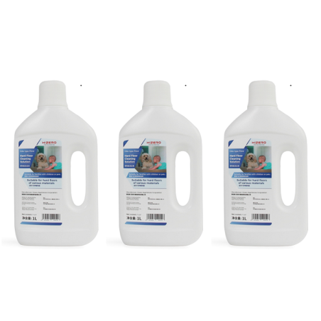 HIZERO - Solution de nettoyage 3X1L - Antibactérien parfum orange